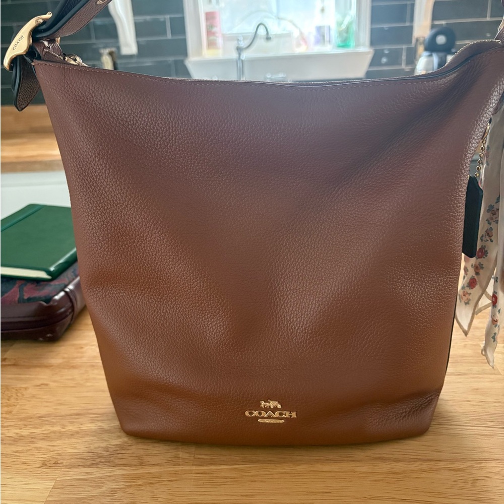 Coach Val Rich Brown Purse